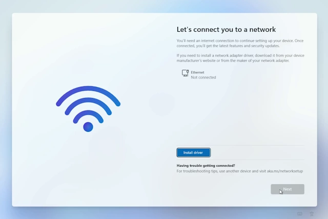 Network Prompt Screen