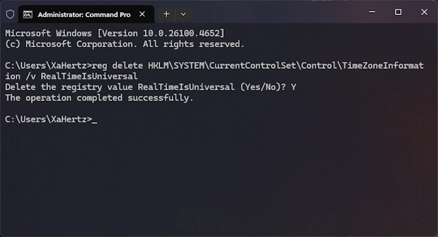 Disabling UTC