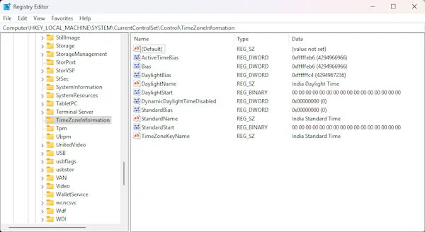 UTC Key Deleted